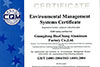 Certificat dauthentification du systme de management denvironnement